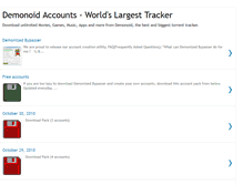 Tablet Screenshot of demonoidacc.blogspot.com