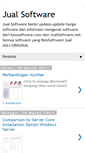 Mobile Screenshot of jualsoftwares.blogspot.com