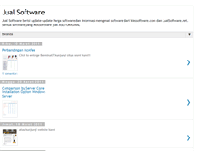 Tablet Screenshot of jualsoftwares.blogspot.com