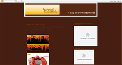 Desktop Screenshot of lacomandamanda.blogspot.com