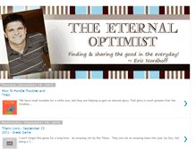 Tablet Screenshot of ericeternaloptimist.blogspot.com