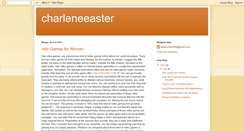Desktop Screenshot of charleneeaster.blogspot.com