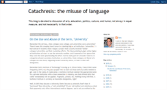 Desktop Screenshot of catachrestic.blogspot.com