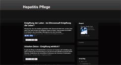 Desktop Screenshot of hepatitis-pflege.blogspot.com