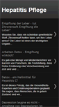 Mobile Screenshot of hepatitis-pflege.blogspot.com