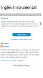 Mobile Screenshot of inglesinstrumental-wander.blogspot.com
