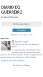 Mobile Screenshot of diariodoguerreiro.blogspot.com