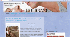 Desktop Screenshot of leebrazilauthor.blogspot.com