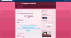 Desktop Screenshot of happybearwardrobe.blogspot.com