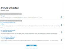 Tablet Screenshot of animesunlimited.blogspot.com