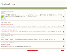 Tablet Screenshot of healandhear.blogspot.com
