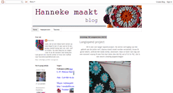 Desktop Screenshot of hannekemaakt.blogspot.com