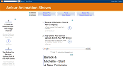 Desktop Screenshot of ankurshow.blogspot.com