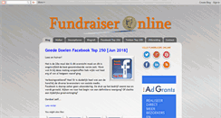 Desktop Screenshot of fundraiseronline.blogspot.com