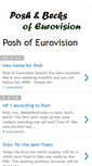 Mobile Screenshot of eurovisiongossip.blogspot.com