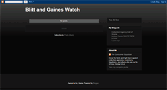 Desktop Screenshot of blittandgaineswatch.blogspot.com