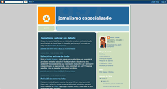 Desktop Screenshot of jornalespecializado.blogspot.com