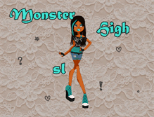 Tablet Screenshot of monsterhighsl.blogspot.com