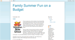 Desktop Screenshot of familysummeronabudget.blogspot.com