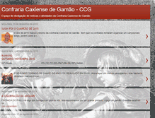 Tablet Screenshot of confrariagamao.blogspot.com