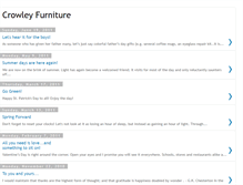 Tablet Screenshot of crowleyfurniture.blogspot.com