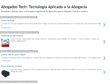 Tablet Screenshot of abogadostech.blogspot.com