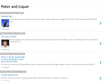 Tablet Screenshot of pokerandliquor.blogspot.com