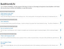 Tablet Screenshot of buddhism-4-life.blogspot.com