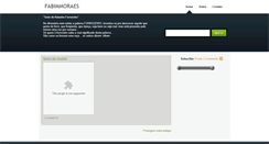 Desktop Screenshot of fabimmoraes.blogspot.com