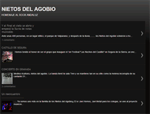 Tablet Screenshot of nietosdelagobio.blogspot.com