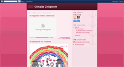 Desktop Screenshot of chispitachispiante.blogspot.com