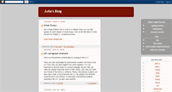 Desktop Screenshot of juliecesl.blogspot.com