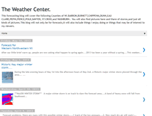 Tablet Screenshot of dirksforecastingcenter.blogspot.com