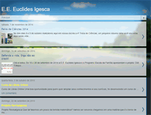 Tablet Screenshot of escolaigesca.blogspot.com