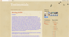 Desktop Screenshot of drtps-testimony.blogspot.com