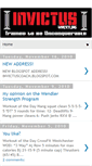Mobile Screenshot of invictusperformancejournal.blogspot.com