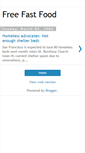 Mobile Screenshot of freefastfood.blogspot.com
