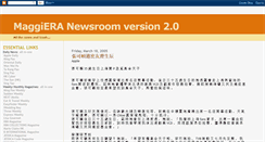 Desktop Screenshot of maggienews.blogspot.com
