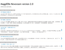 Tablet Screenshot of maggienews.blogspot.com