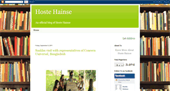 Desktop Screenshot of hostehainselalitpur.blogspot.com