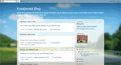 Desktop Screenshot of kraaijeveld.blogspot.com