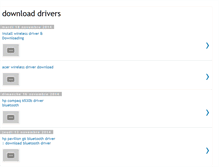 Tablet Screenshot of downloaddrivers.blogspot.com