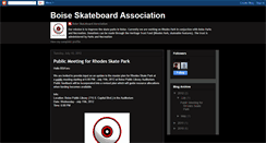 Desktop Screenshot of boiseskateboardassociation.blogspot.com