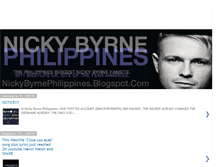 Tablet Screenshot of nickybyrnephilippines.blogspot.com