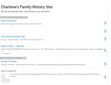 Tablet Screenshot of charlenesfamily.blogspot.com