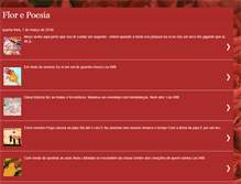 Tablet Screenshot of floresepoesia.blogspot.com