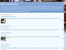 Tablet Screenshot of ilpuntononesiste.blogspot.com