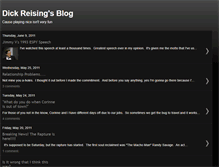 Tablet Screenshot of dickreising.blogspot.com
