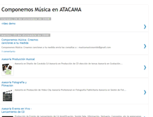 Tablet Screenshot of componemosmusica.blogspot.com