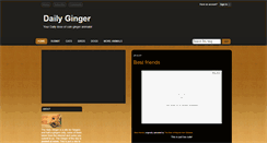 Desktop Screenshot of dailyginger.blogspot.com